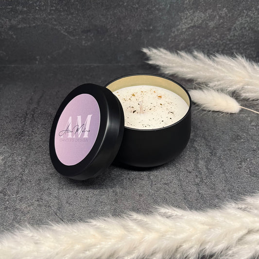 Bougie parfumée « Black Pearl Flower » - 100g